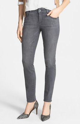 Nordstrom Wit & Wisdom Stretch Skinny Jeans (Grey Exclusive)