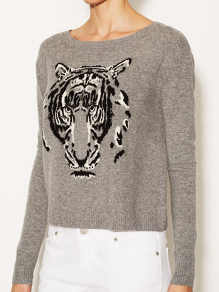 Autumn Cashmere Tiger Cashmere Sweater
