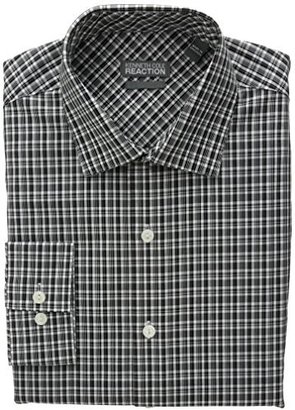 Kenneth Cole Reaction Men's Regular-Fit Checkered Dress Shirt