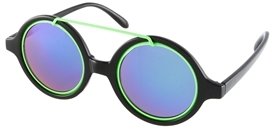 Jeepers Peepers Cloud Round Sunglasses - black