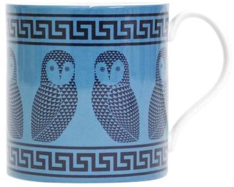 Jonathan Adler Carnaby Greek Key Owl Mug
