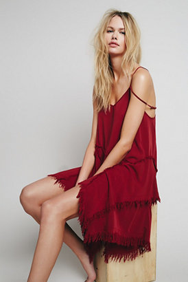 Free People Womens Tattered Up Shred Slip