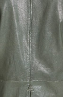 Diesel 'L-Kora' Double Breasted Leather Jacket
