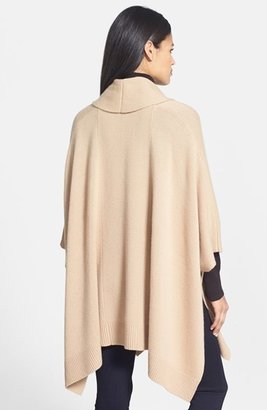 Nordstrom Double Breasted Cashmere Poncho Cardigan