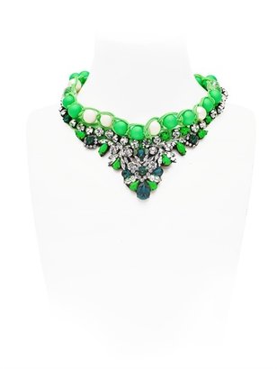 Shourouk Theresa Green Necklace