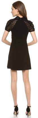 Jill Stuart Sumin Dot Lace Collar Dress