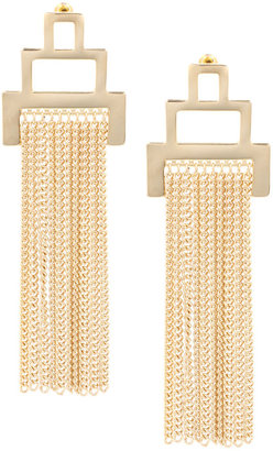 French Connection Block Tassel Drop Earring (+)