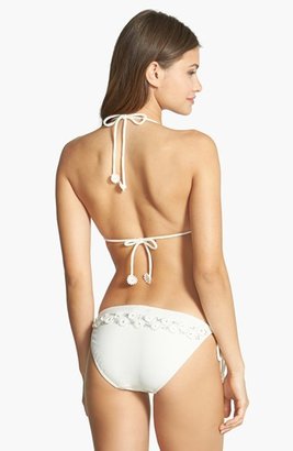 Juicy Couture 'Terry Daisy' Side Tie Bikini Bottoms