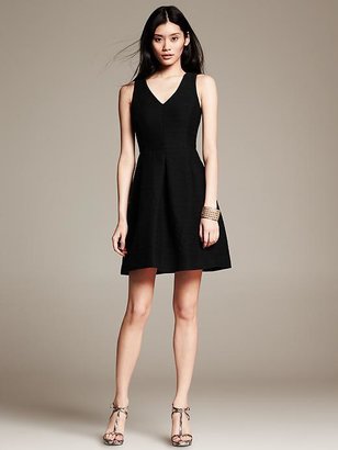 Banana Republic Tweed Fit-and-Flare Dress