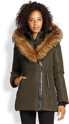 Mackage Fur-Trim Adali Puffer Coat