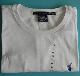 Polo Ralph Lauren Pony logo CREW NECK Short Sleeve PIMA COTTON TEE Shirt Women