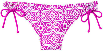 Hula Honey Printed Side-Tie Bikini Bottom