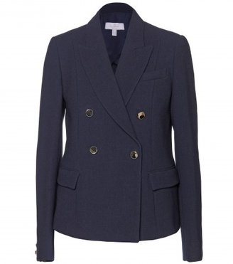 Mulberry Double-breasted Crepe Blazer