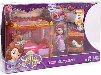 Disney PRINCESS Sofia and Royal Bed playset