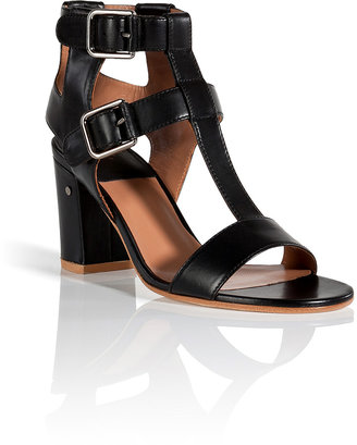 Laurence Dacade Leather T-Strap Sandals