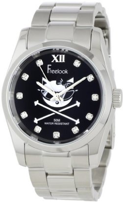 Freelook Women's HA5304-1D Viceroy Kitty Black Dial Stainless-Steel Case and Bracelet Watch