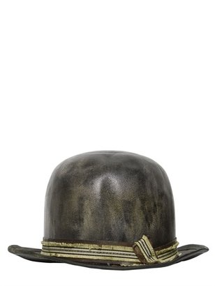 Möve Vintage Leather Bowler Hat