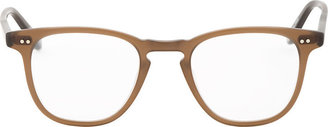 Garrett Leight Brown Brooks Optical Glasses