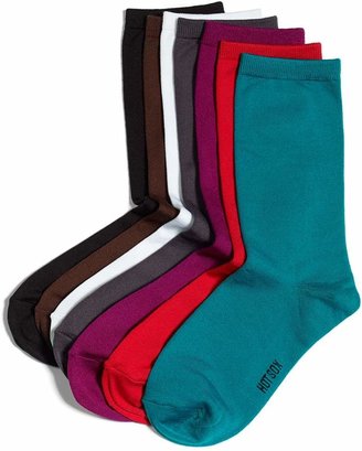 Hot Sox Women's Solid Trouser Socks