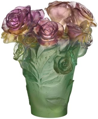 Daum Small "Rose Passion" Vase