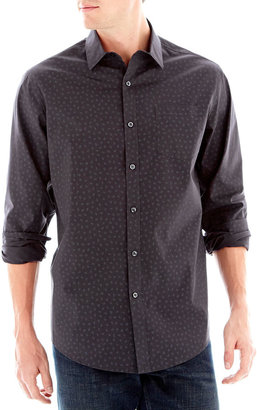 Claiborne Long-Sleeve Button-Front Shirt