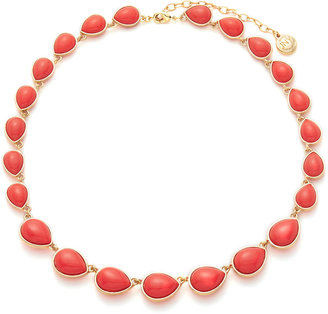 Jones New York Coral-Colored Collar Necklace