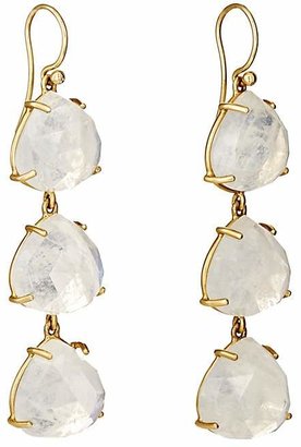 Irene Neuwirth Women's Gemstone Triple-Drop Earrings