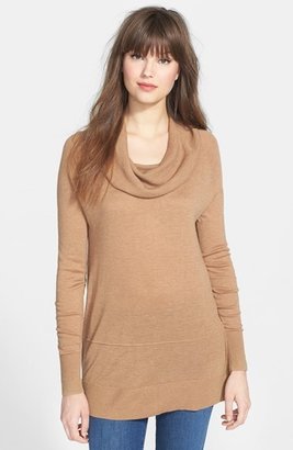 Caslon Cowl Neck Tunic Sweater (Regular & Petite)