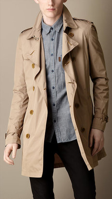 Burberry Mid-Length Lightweight Trench Coat