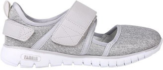 Fabric Flyer Strap Ladies Trainers