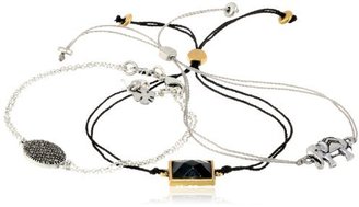 Lucky Brand Elephant Triple Bracelet Jewelry Set