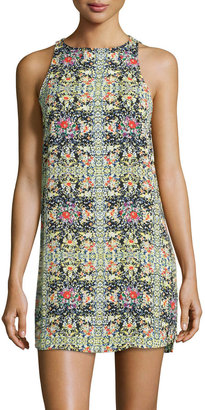 Neiman Marcus Cusp by Kaleidoscope-Print Shift Dress