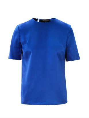 Jonathan Saunders Jena colour-block silk T-shirt