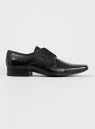 Bertie Black Leather Shoes*