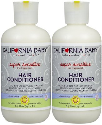 California Baby Hair Conditioner - Super Sensitive - 8.5 fl oz - 2 pk