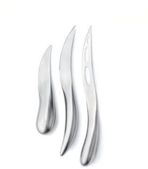 Georg Jensen Cheese Knives, Set of 3