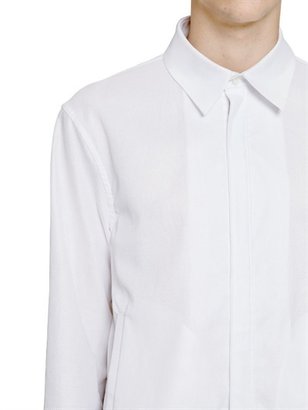 Jil Sander Shirt Style Mesh And Nylon Casual Jacket