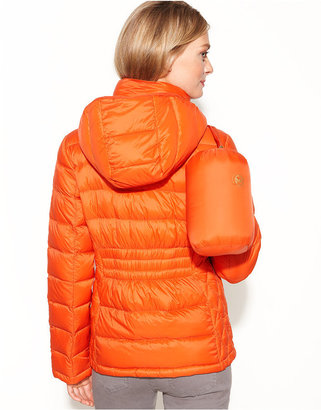 MICHAEL Michael Kors Hooded Quilted Down Packable Puffer Coat