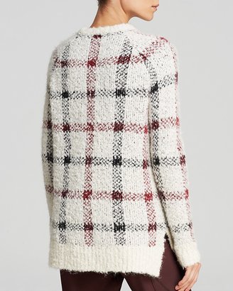 Theory Sweater - Innis Plaid Loryelle