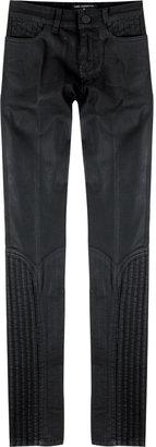Karl Lagerfeld Paris K Wax finish jeans