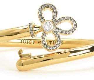 Juicy Couture Pave Key Bangle Bracelet