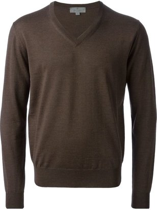 Canali v-neck sweater