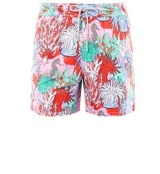 Vilebrequin Moorea coral-print swim shorts