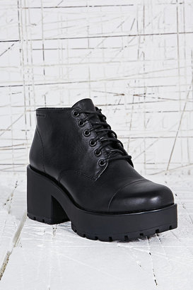 Vagabond Dioon Leather Lace-Up Boots in Black