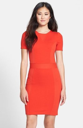 French Connection 'Manhattan' Textured Body-Con Dress