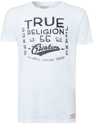 True Religion Men's Logo plain t shirt