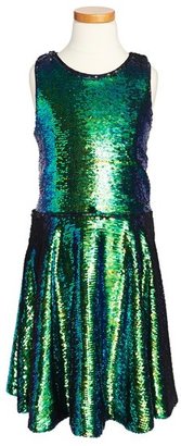 Milly Minis Sleeveless Sequin Dress (Little Girls & Big Girls)
