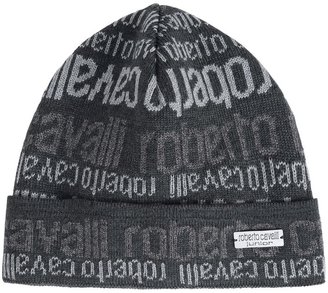 Roberto Cavalli Boys Charcoal Wool Hat