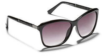 Vince Camuto Leather Detailed Sunglasses