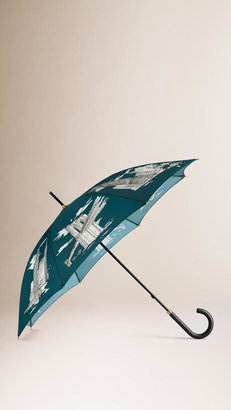 Burberry New York Landmarks Walking Umbrella